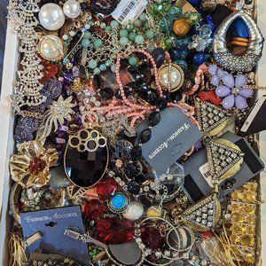 Mystery Grab Bag Lot 2LBS Assorted Vintage Modern Junk Harvest Wear